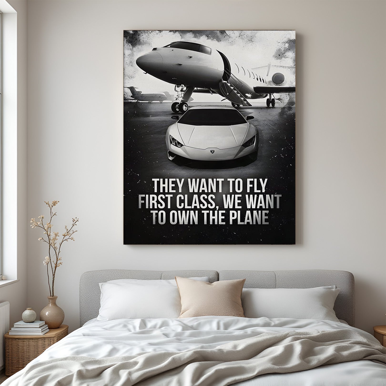 Motivational Canvas Print for Home Décor