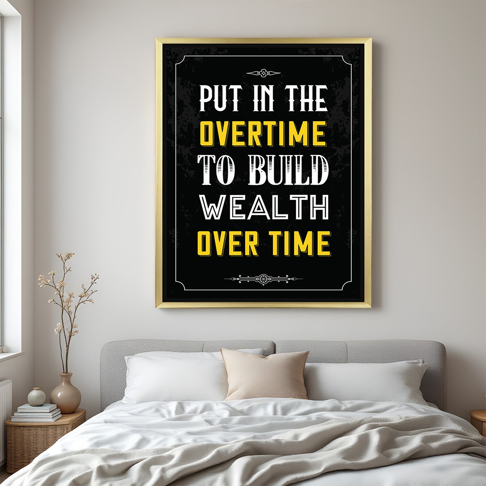 Rise & Conquer: Empowering Wall Art for Bold Lives - (MOT - 113)