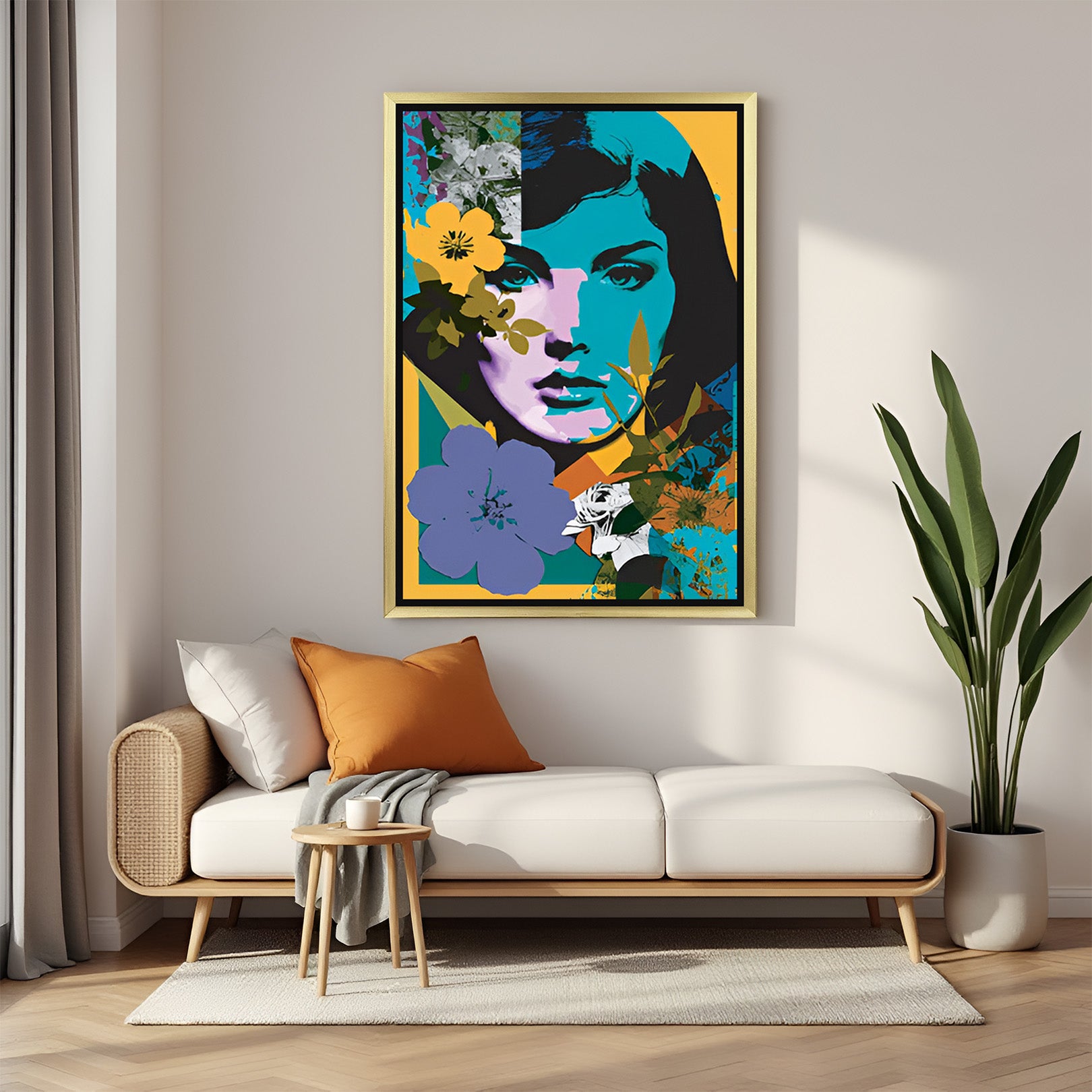 Dynamic Expressions: Bold Abstract Wall Art for Modern Spaces - (ABSSH - 171)