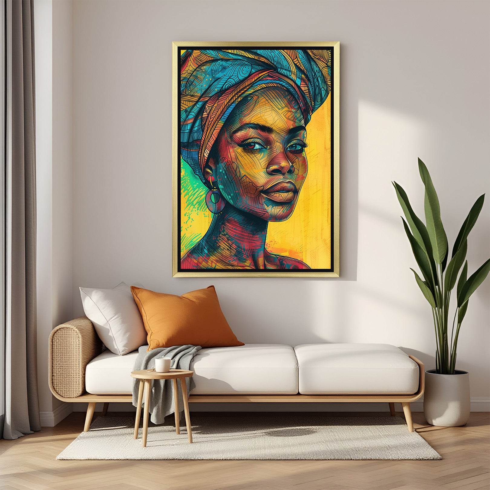 Roots of Africa: Cultural Wall Art for Timeless Decor - (AFR - 102)