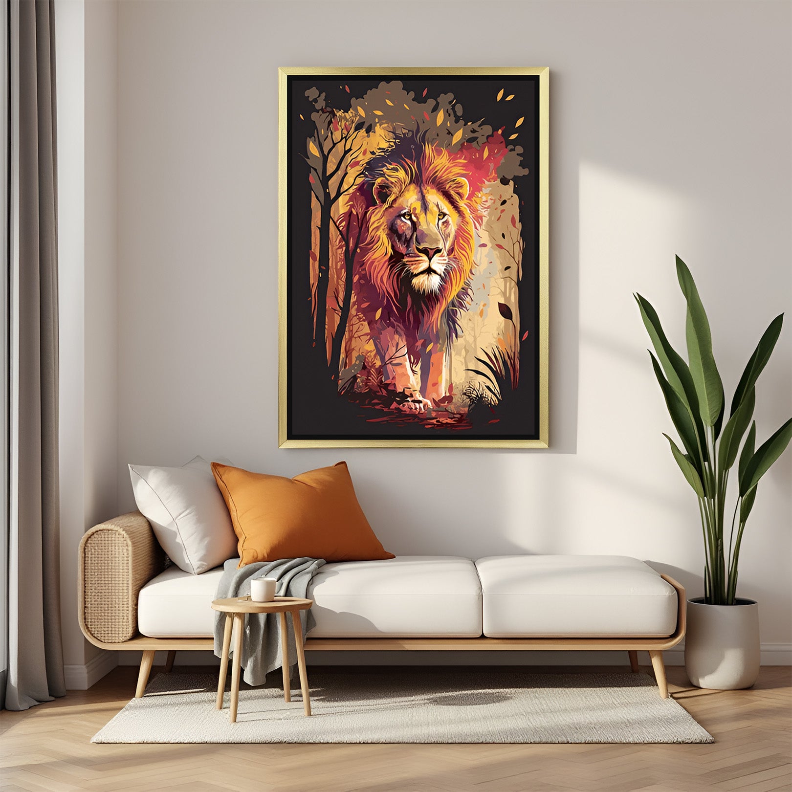 Into the Wild: Elegant Animal Art for Bold Interiors - (ANISH - 143)