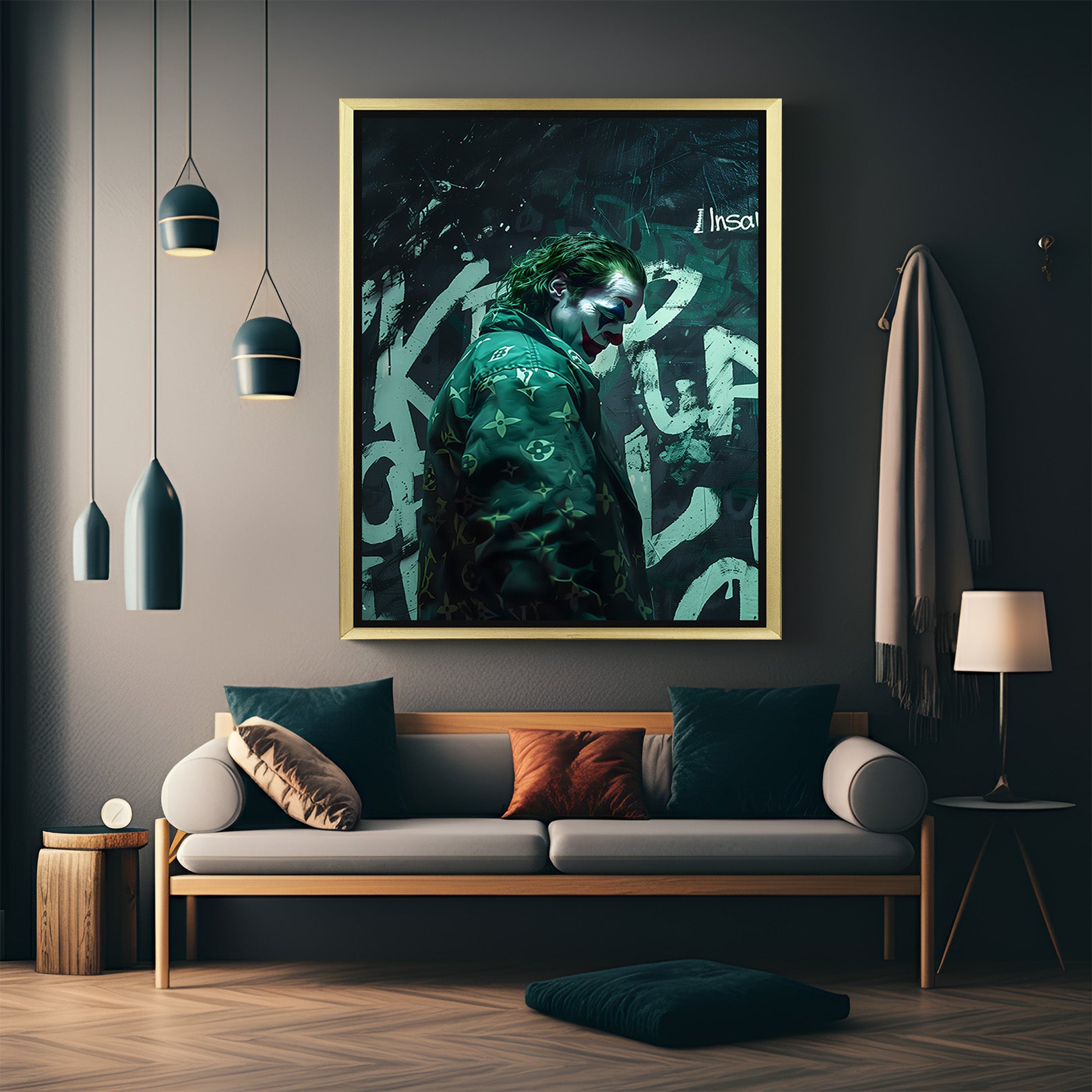 Abstract Innovation: Stylish Digital Wall Art for Trendy Interiors - (Dig – 133)