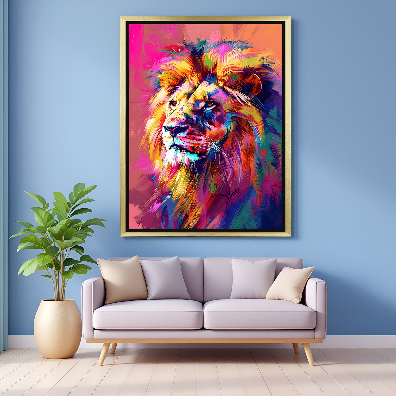 Into the Wild: Elegant Animal Art for Bold Interiors - (ANI - 114)