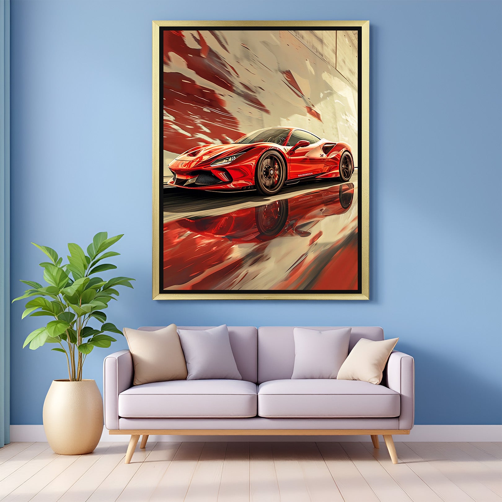 Classic Wheels: Timeless Car Artwork for Bold Interiors - (CAR - 117)