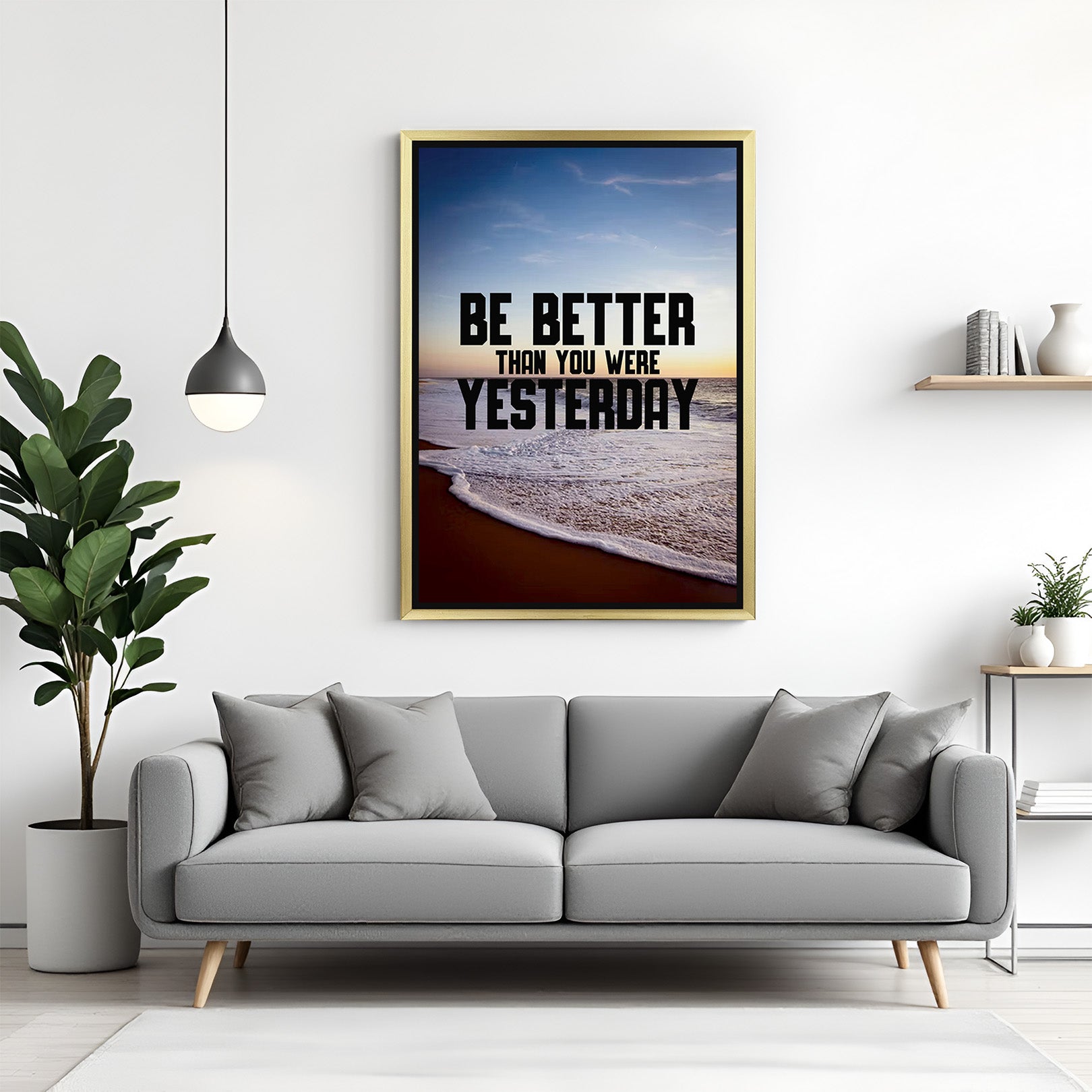 Motivational Canvas Art Painting