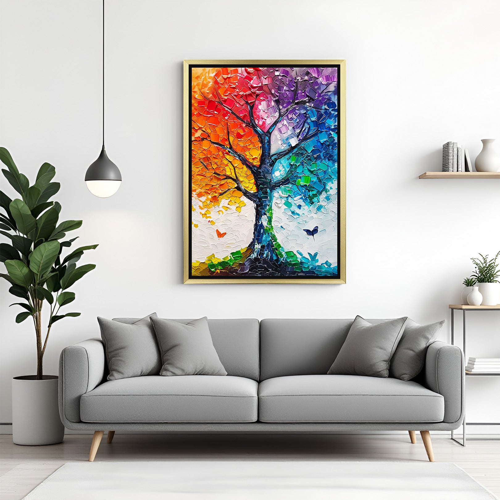 Modern Abstract Canvas Paintings: Infinite Expressions Series (ABS - 199)