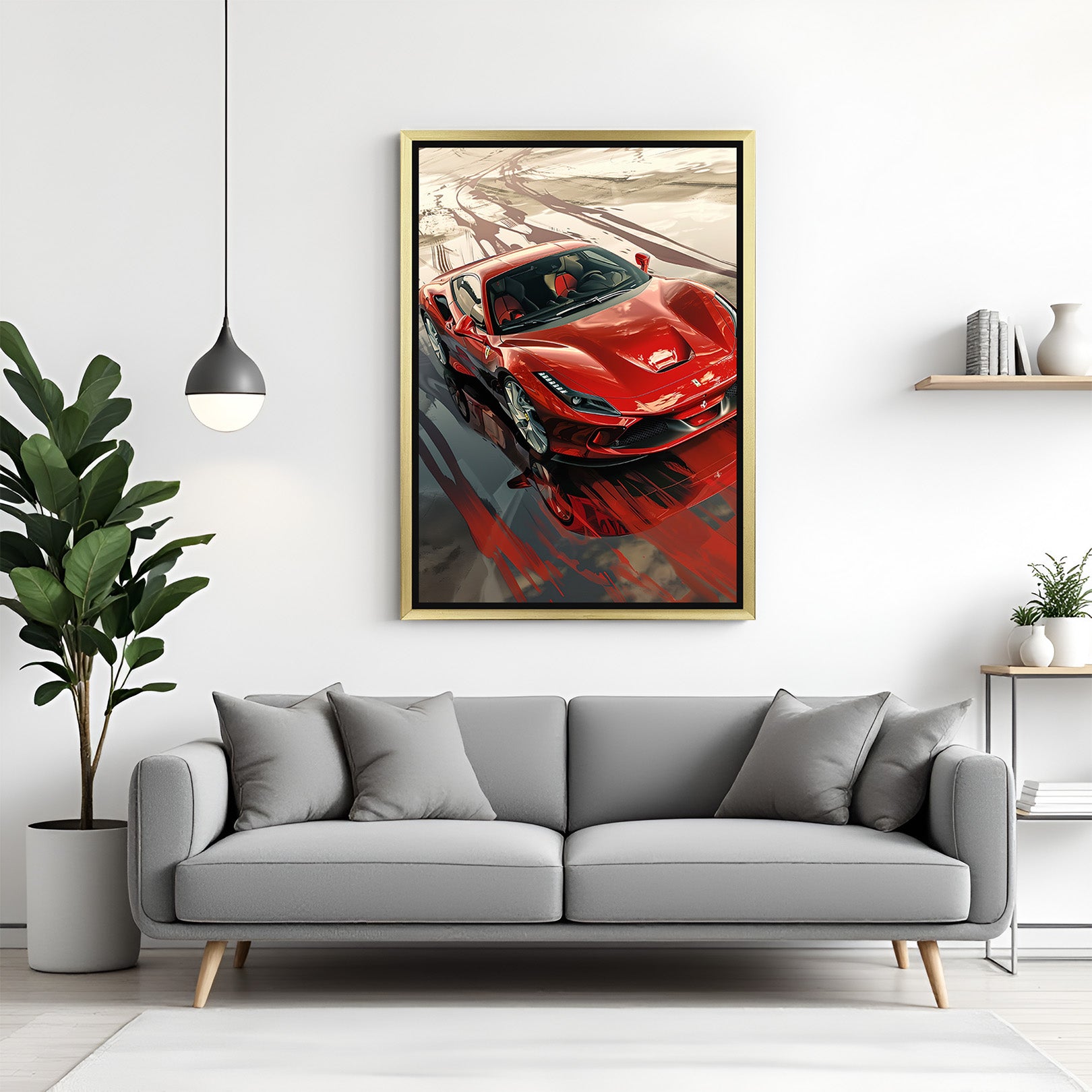 Driven by Style: Iconic Car Wall Art for Auto Enthusiasts - (CAR - 116)