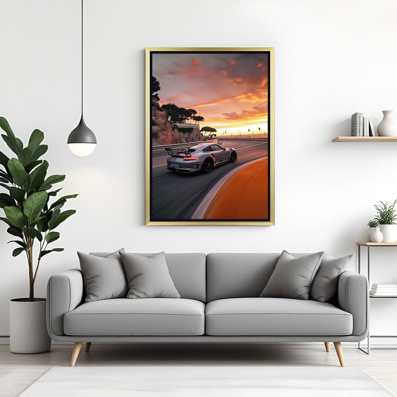 Auto Aesthetics: Sleek Car-Inspired Wall Art to Rev Up Your Décor - (CAR - 115)