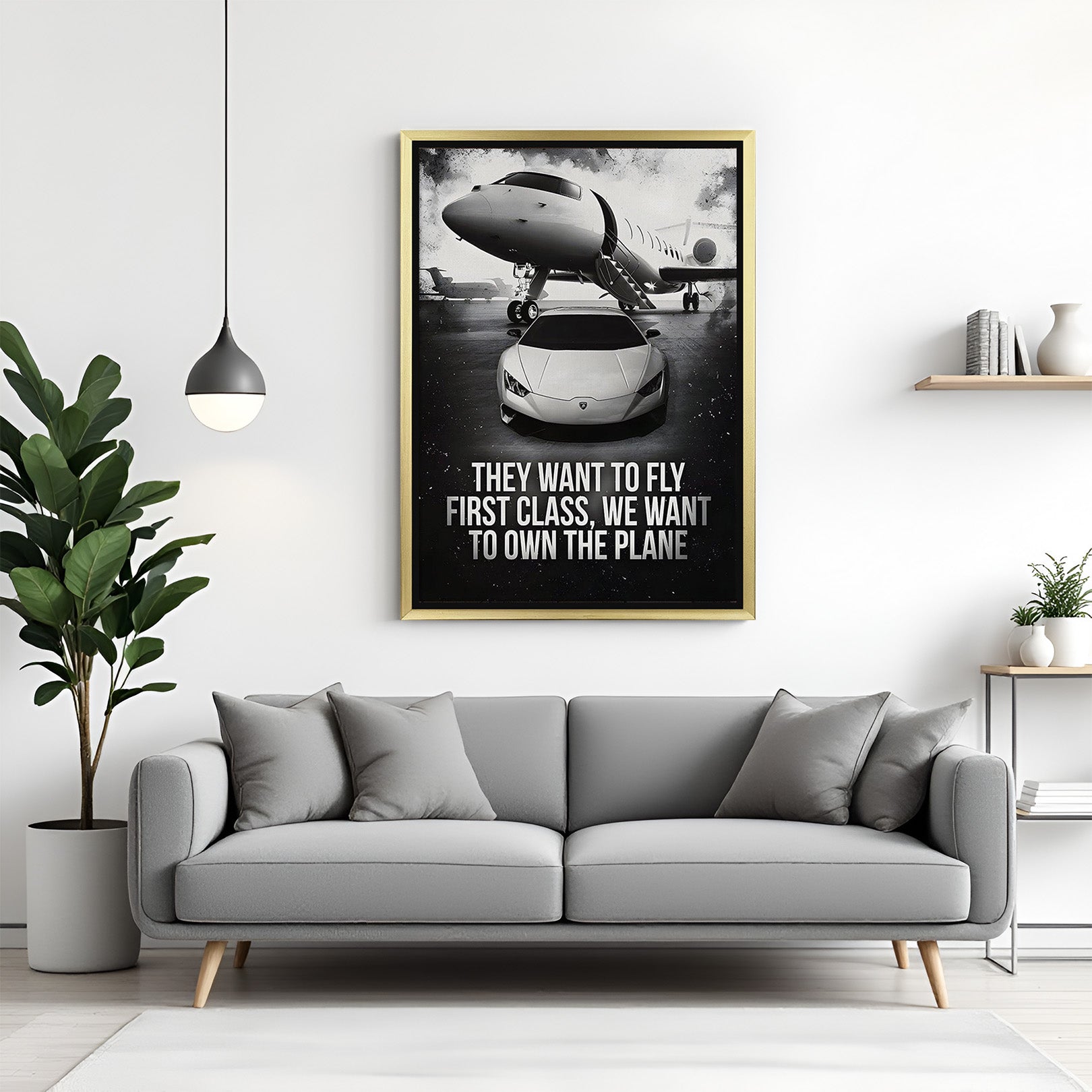 Motivational Canvas Print for Home Décor