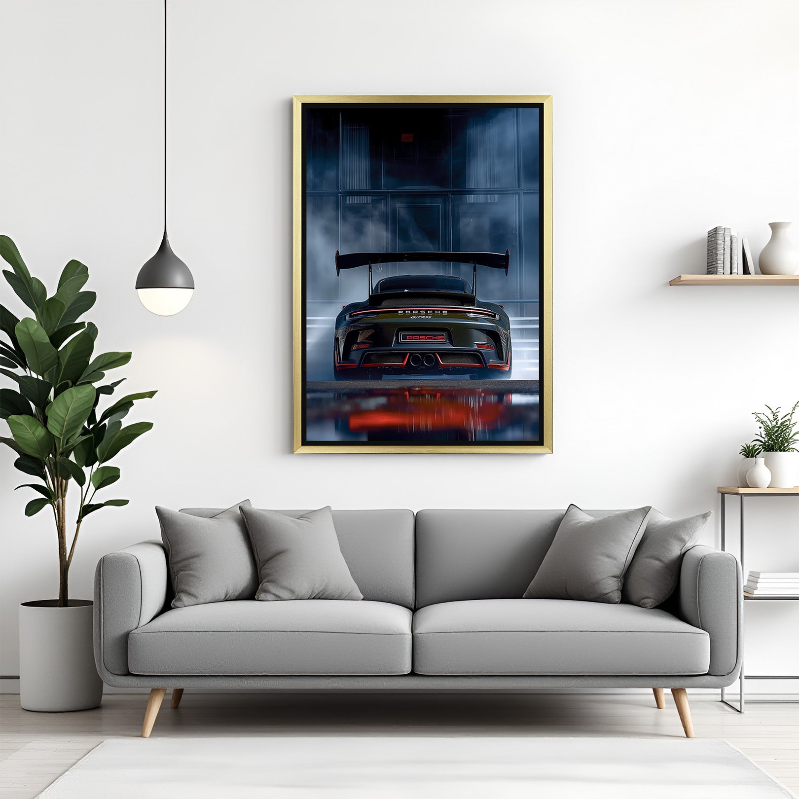 Auto Aesthetics: Sleek Car-Inspired Wall Art to Rev Up Your Décor - (CAR - 110)