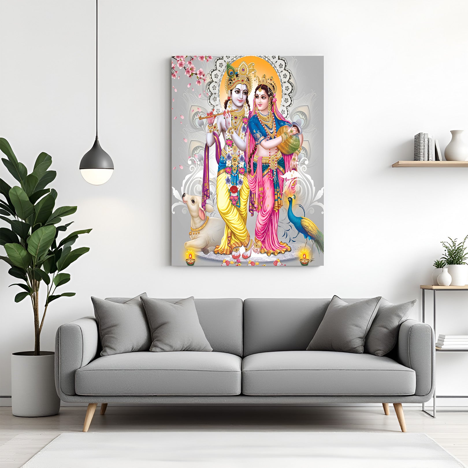 Radha Krishna Vastu Painting