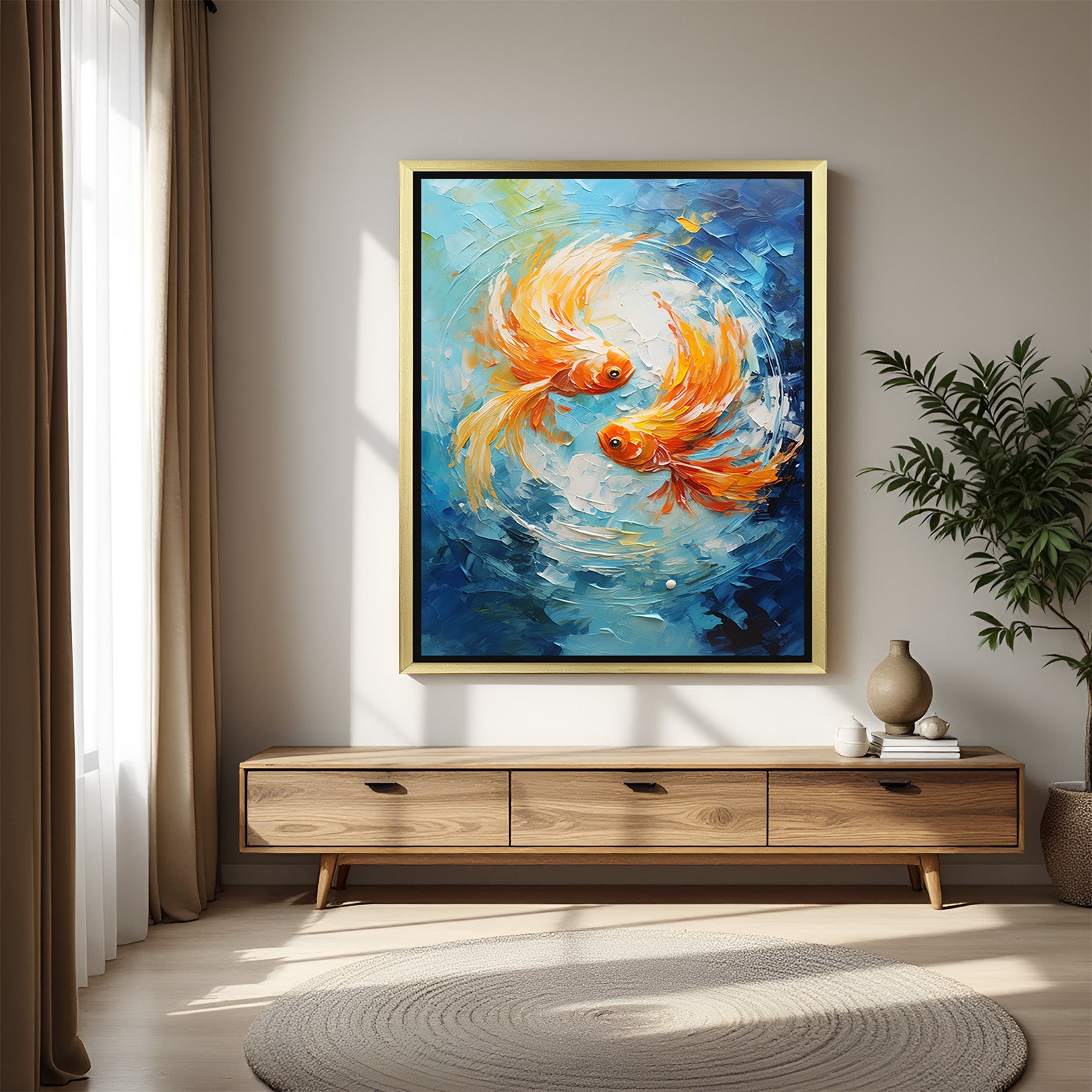 Shape & Form: Stunning Abstract Wall Art for a Creative Touch - (ABS - 123)