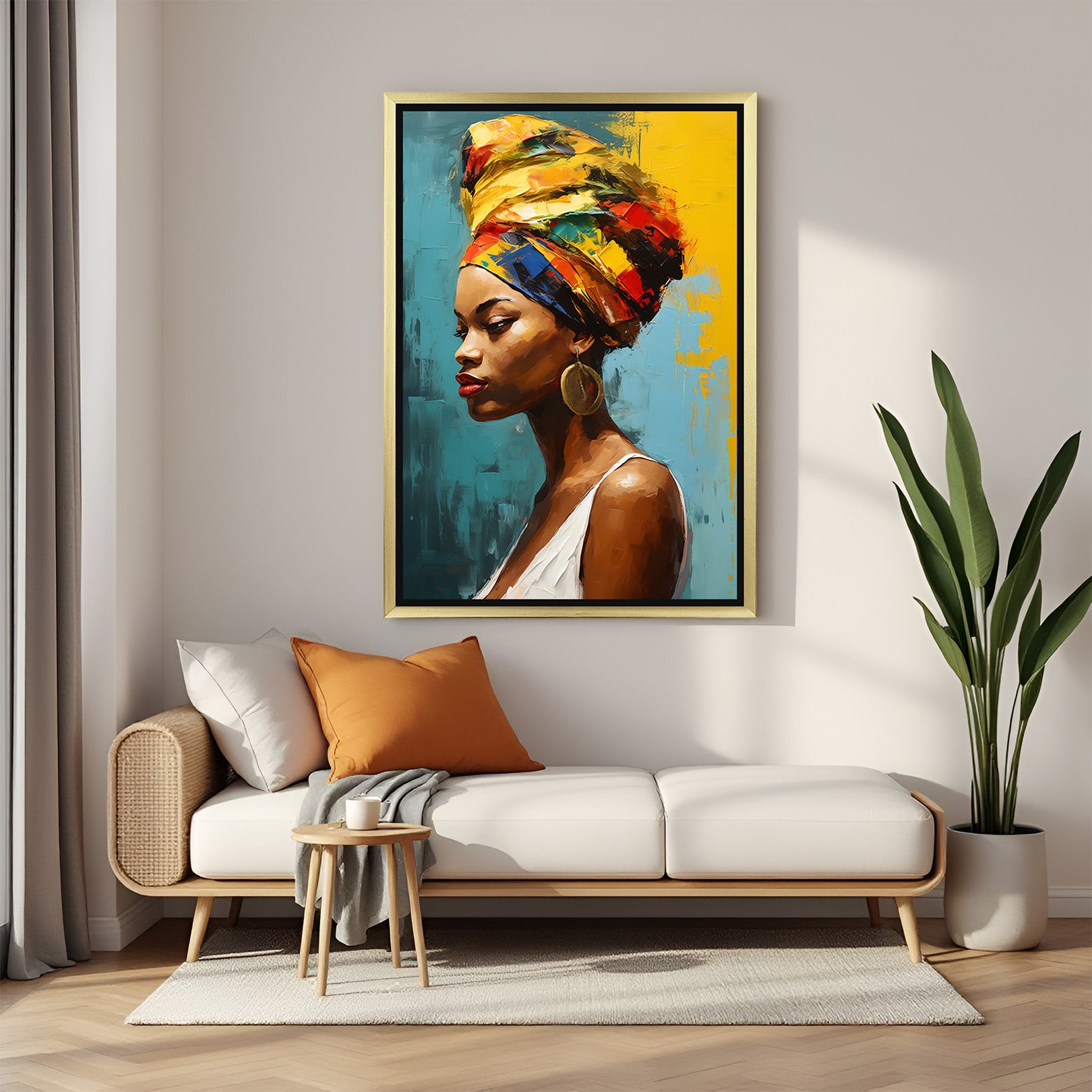 Majestic Africa: Exotic Canvas Art to Transform Your Space - (AFR - 111)