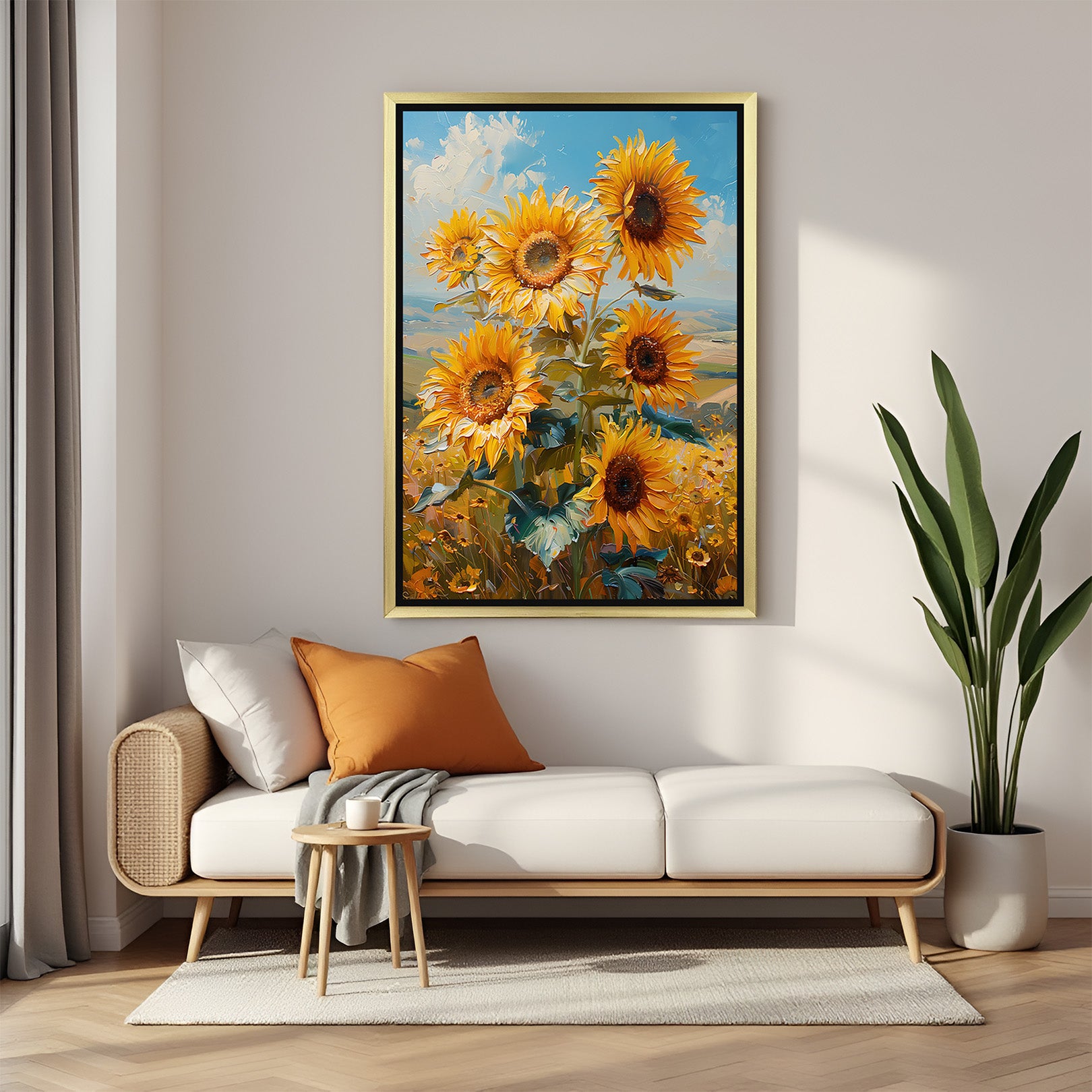 Colorful Flower Wall Decor: A Touch of Nature (FLR - 143)