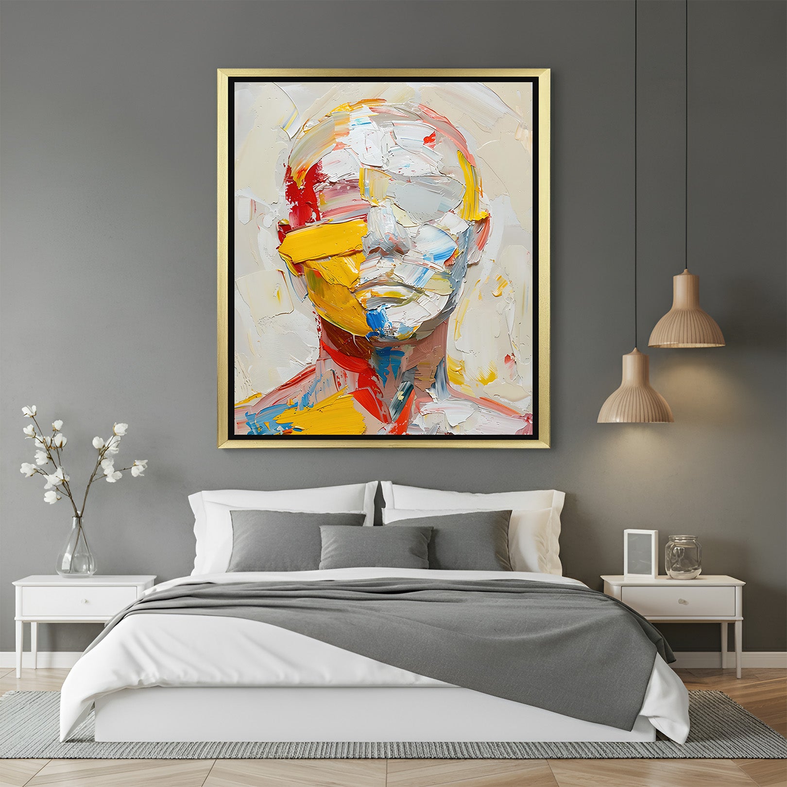 Dynamic Expressions: Bold Abstract Wall Art for Modern Spaces - (ABS - 130)