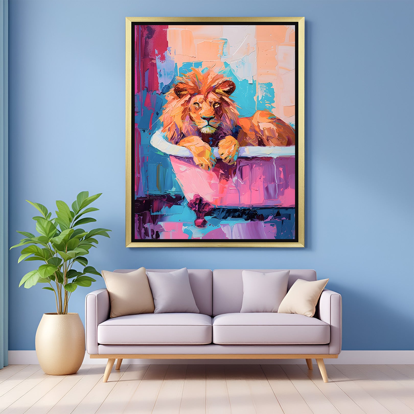 Paws & Wings: Beautiful Animal-Inspired Artwork to Elevate Your Walls - (ANI - 122)