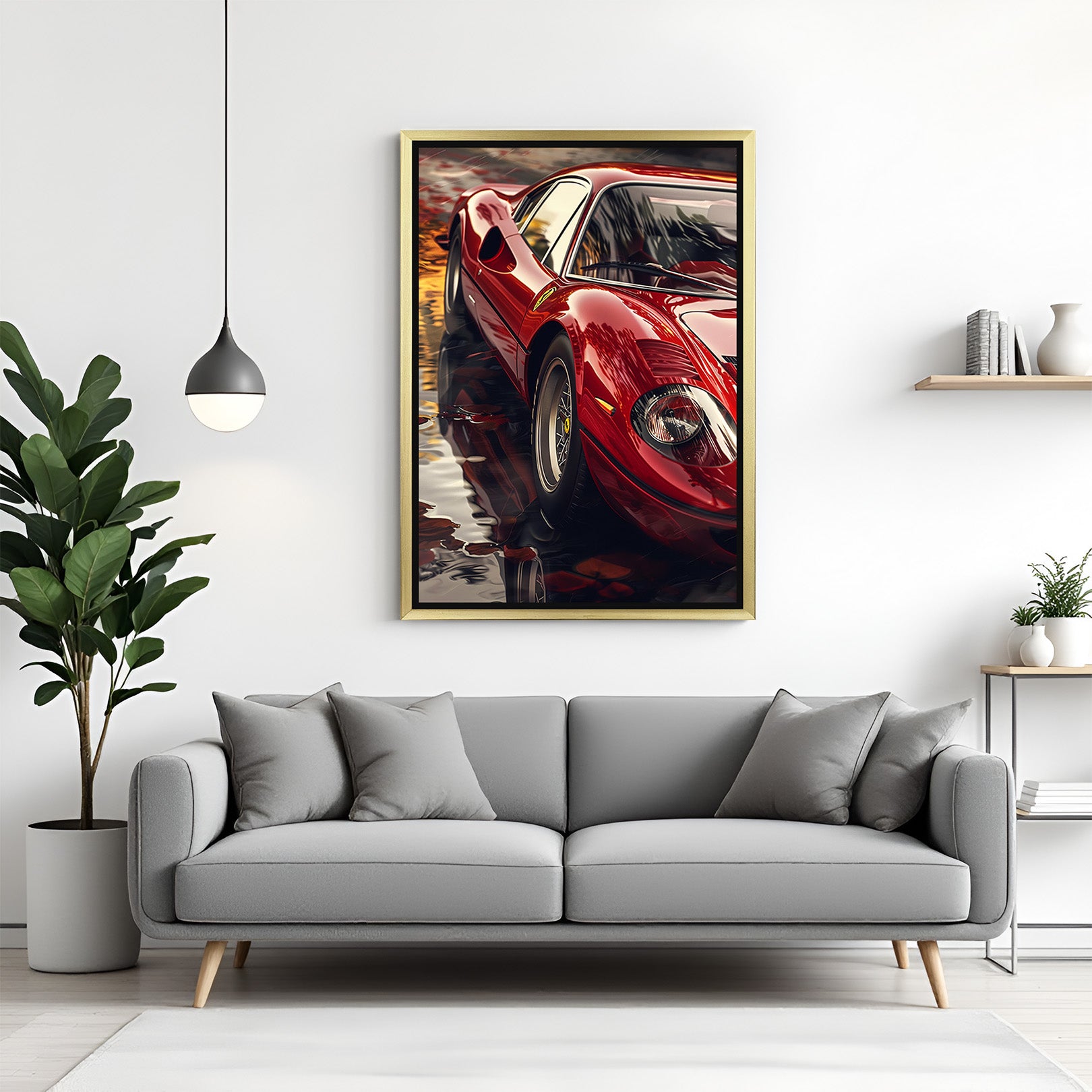 Sports Car Wall Art: Iconic Supercars Collection (CAR - 134)