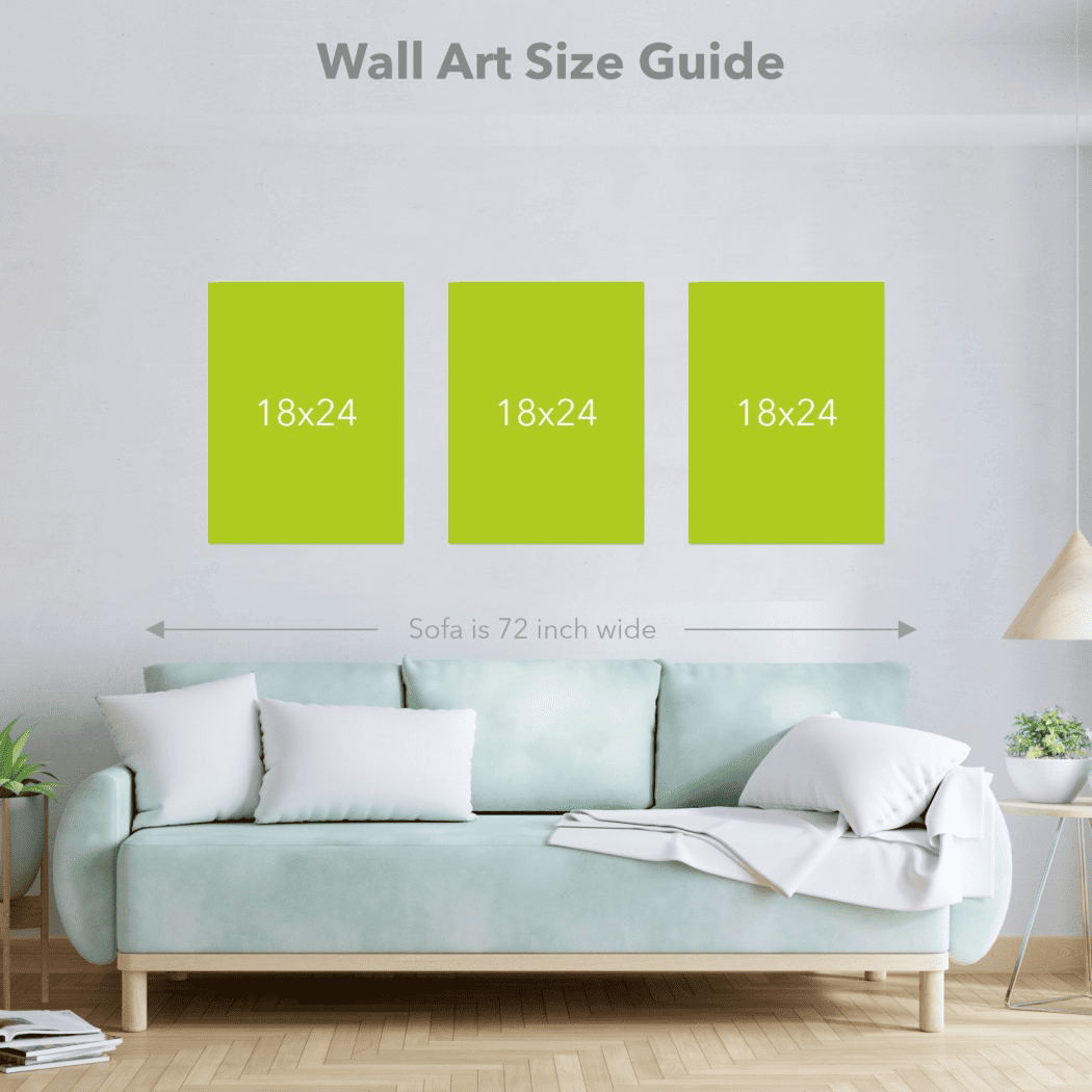 Artistic Brilliance: Captivating Artist Work Set of 3 to Transform Your Walls - (ART - 107)