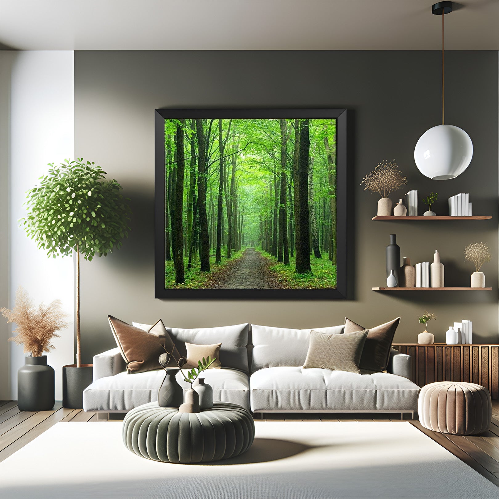 Forest Vastu Canvas Painting