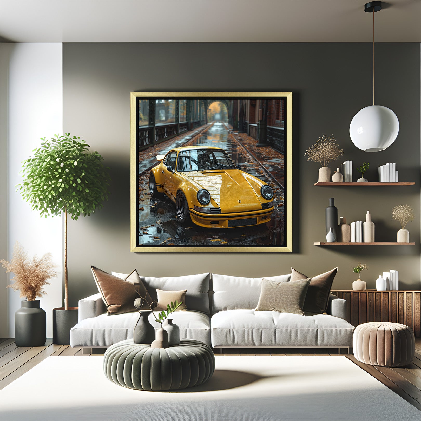 Framed Car Art Prints: Legends of the Road (CAR - 139)