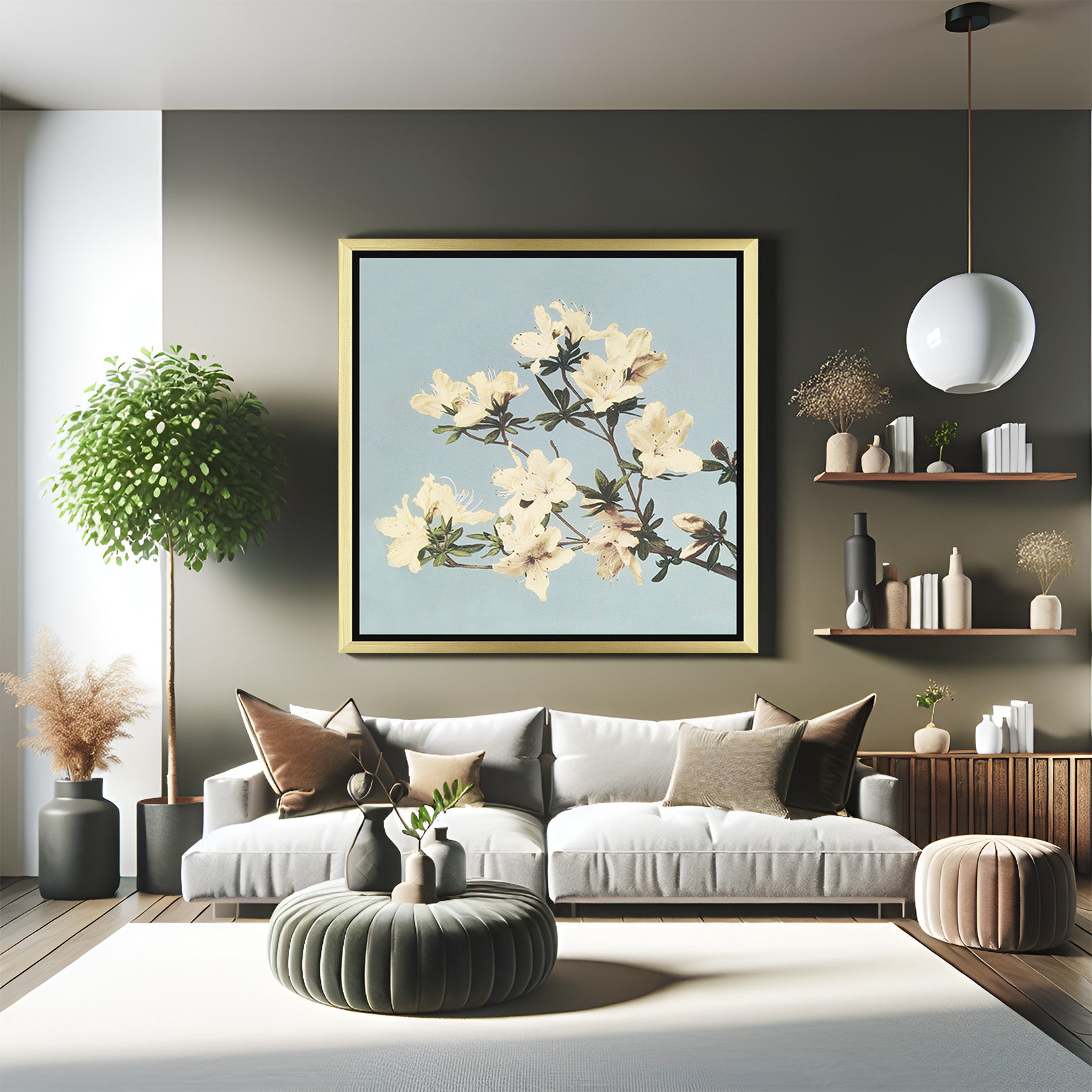 Blooming Elegance: Artistic Floral Designs to Elevate Your Space - (FLO - 122)