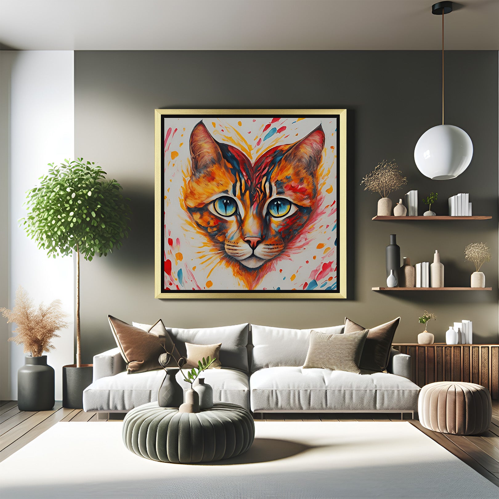 Into the Wild: Elegant Animal Art for Bold Interiors - (ANISH - 148)