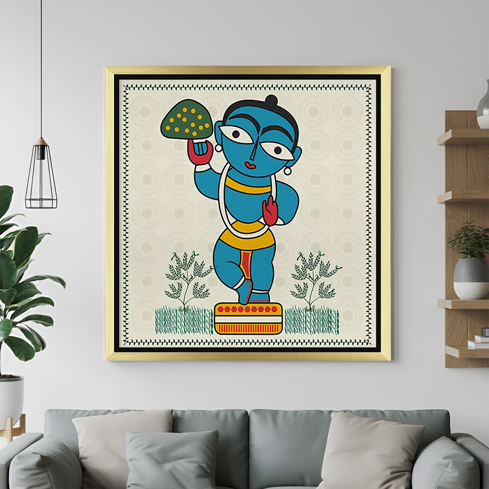 Colorful Ethnic Wall Decor: Inspired by Ancient Crafts (ETH - 147)