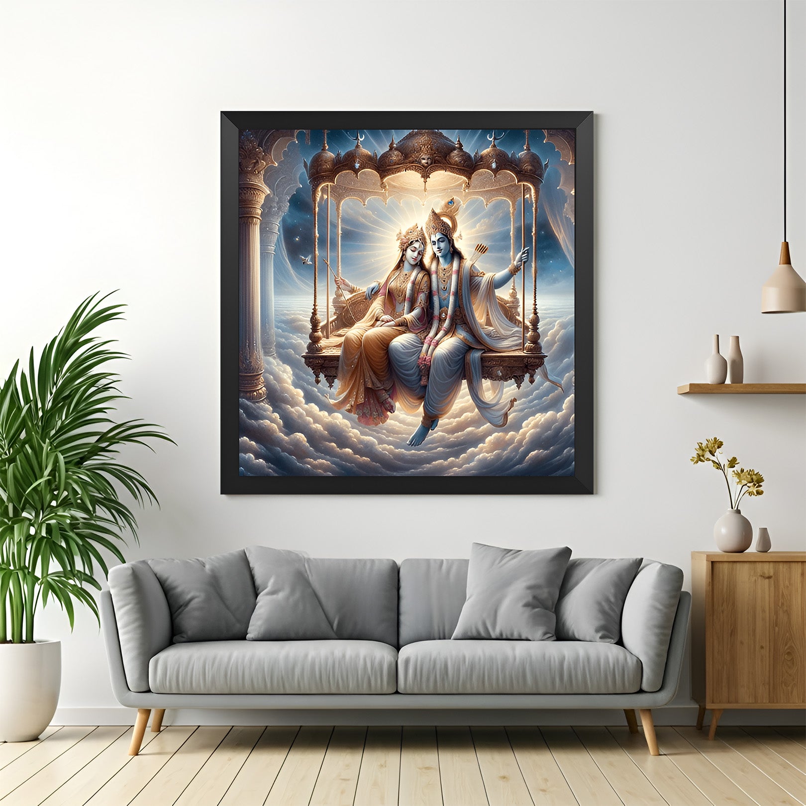 Radha Krishna Vastu Canvas