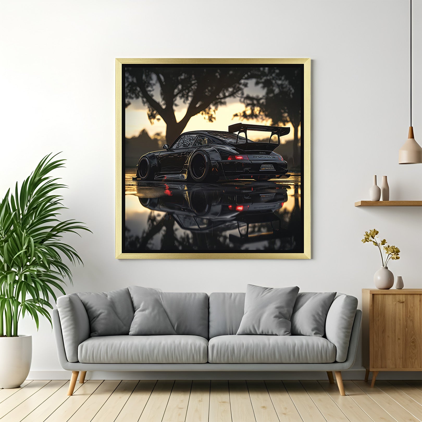 Driven by Style: Iconic Car Wall Art for Auto Enthusiasts - (CAR - 121)