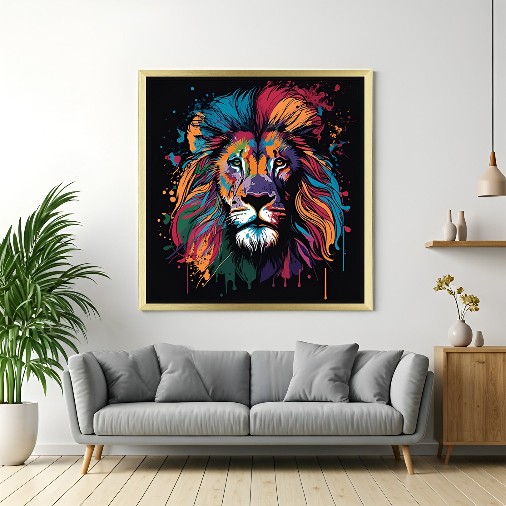 Wild Grace: Captivating Animal Wall Art for Nature Lovers - (ANISH - 146)