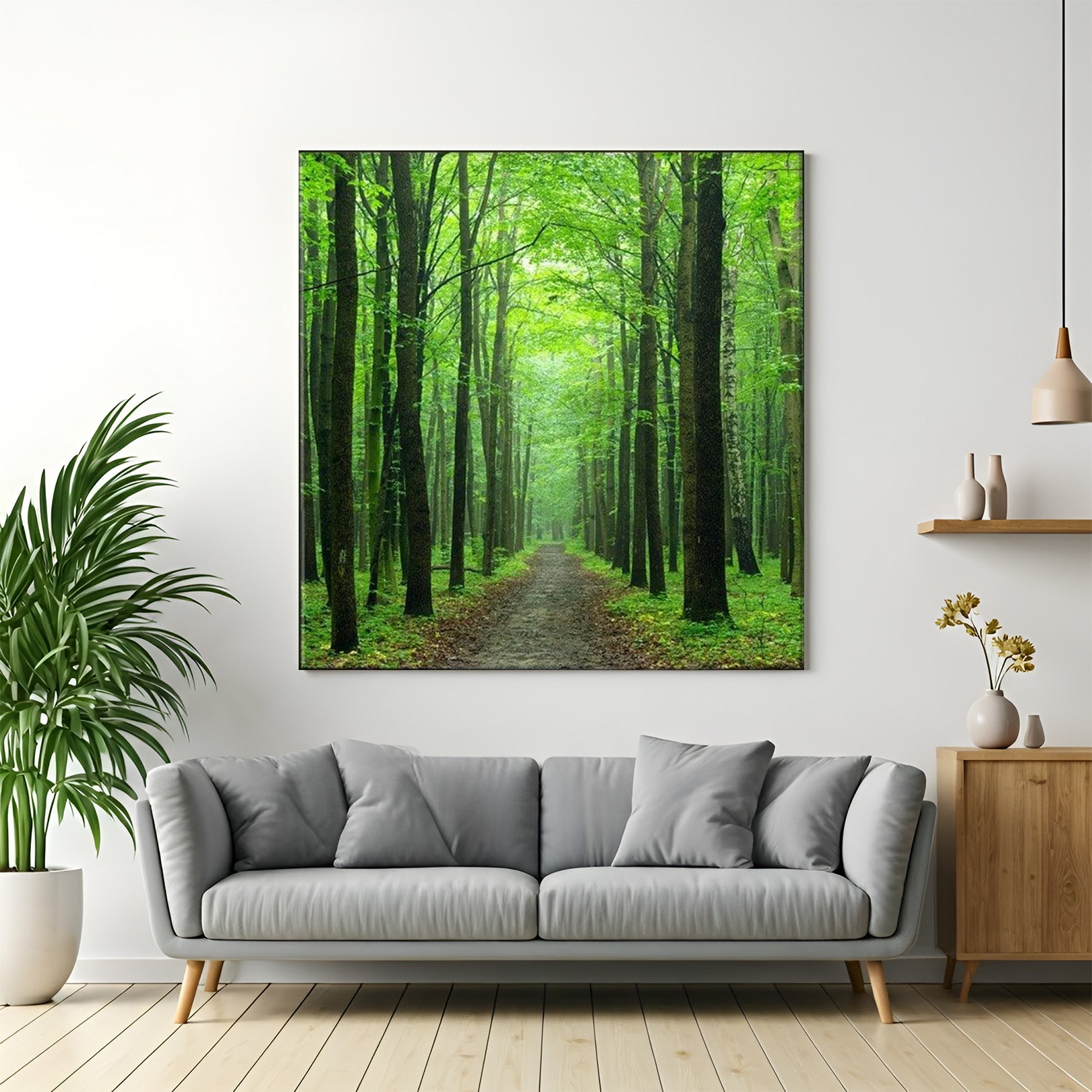 Forest Vastu Canvas Painting