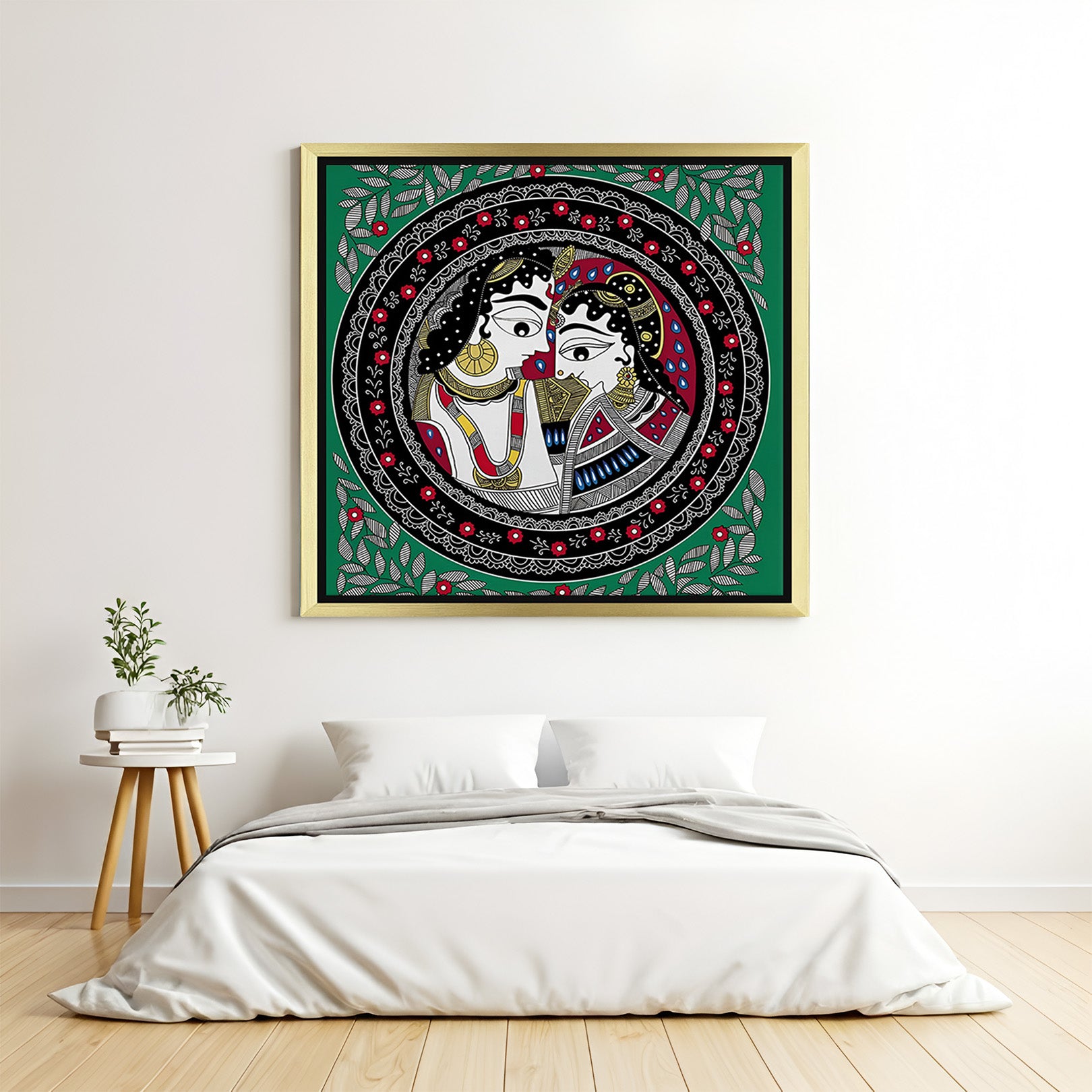 Ethnic Canvas Wall Art: Cultural Heritage Collection (ETH - 121)