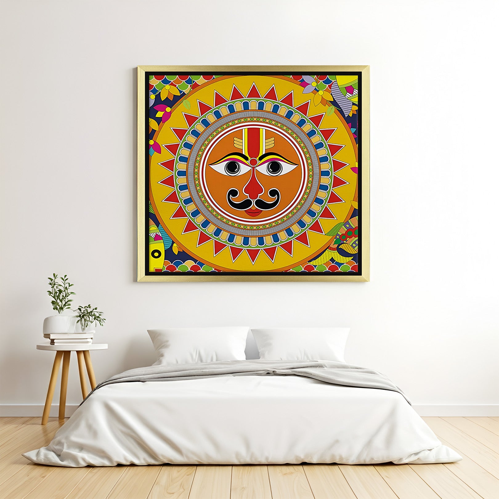 Ethnic Canvas Wall Art: Cultural Heritage Collection (ETH - 141)