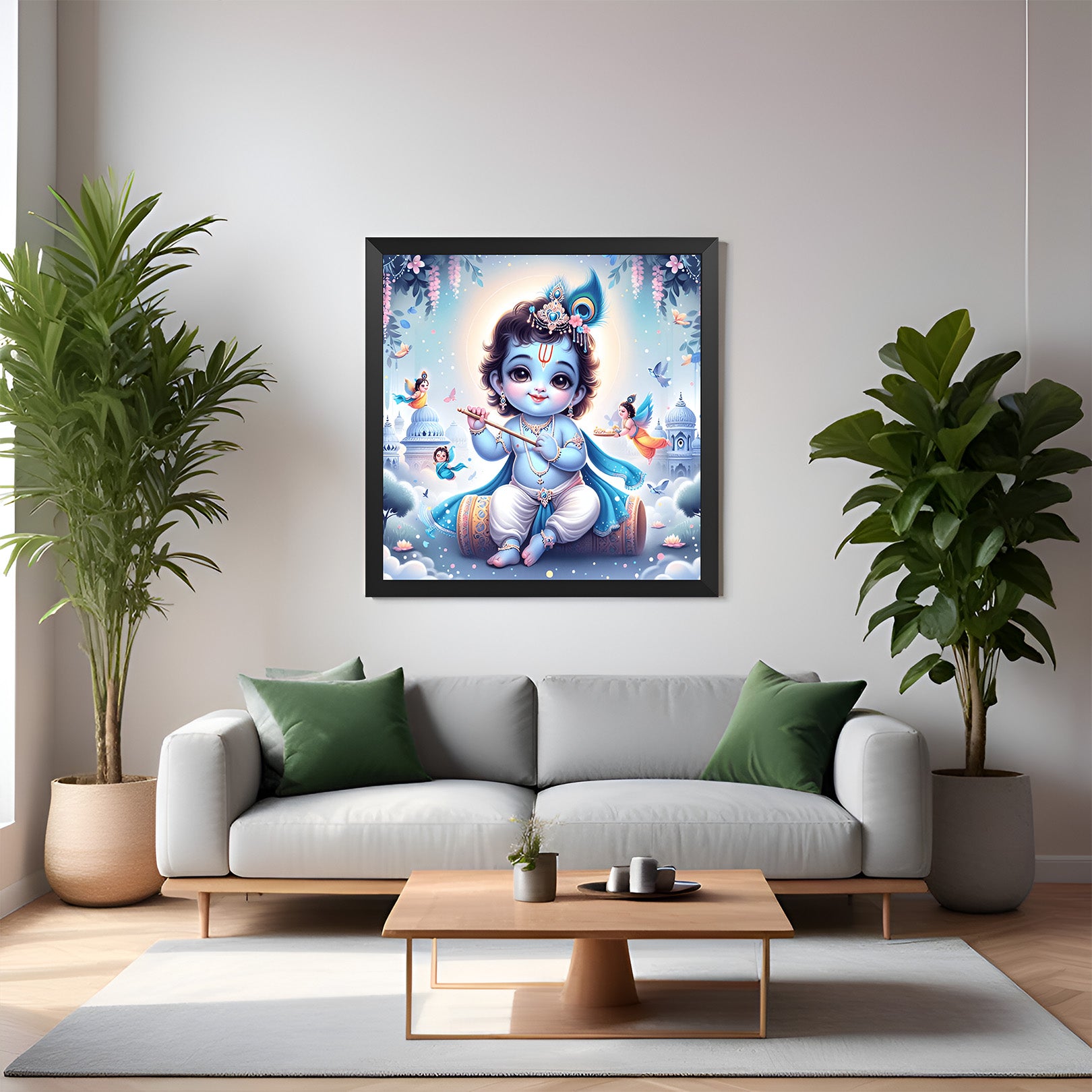 Krishna Baal Roop Vastu Canvas Painting