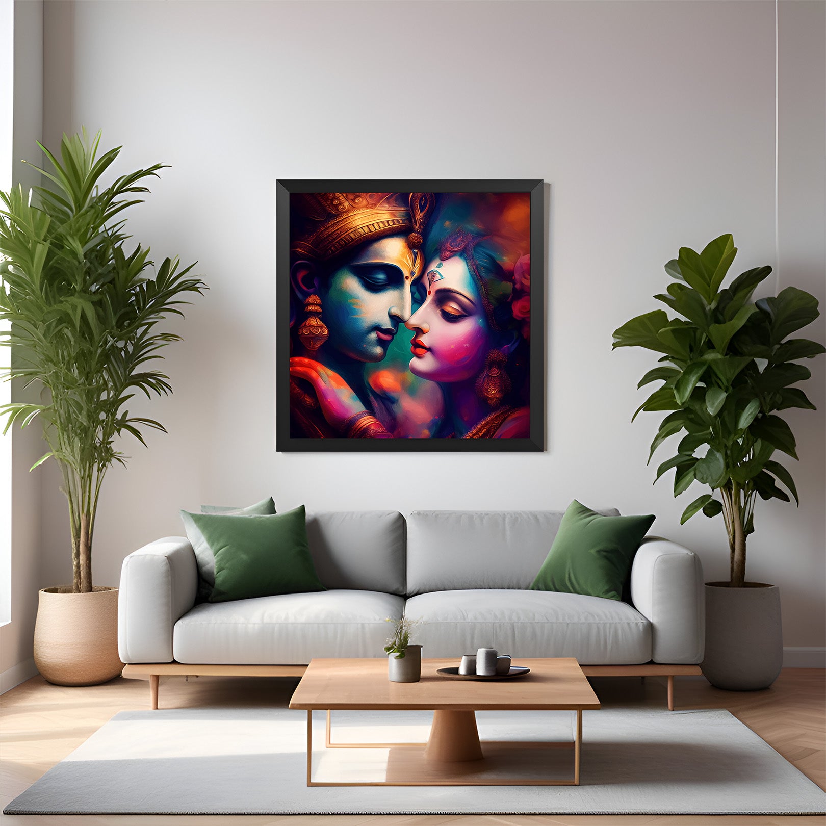 Radha Krishna Vastu Wall Art 