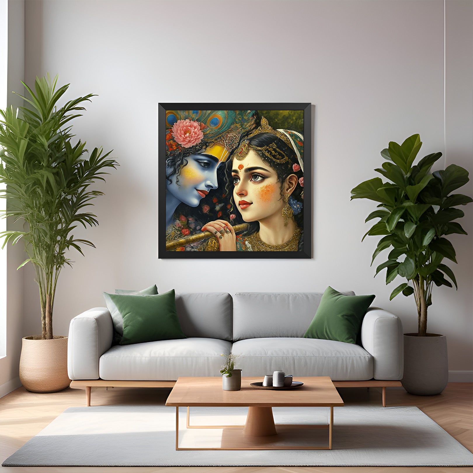 Radha Krishna Vastu Wall Art