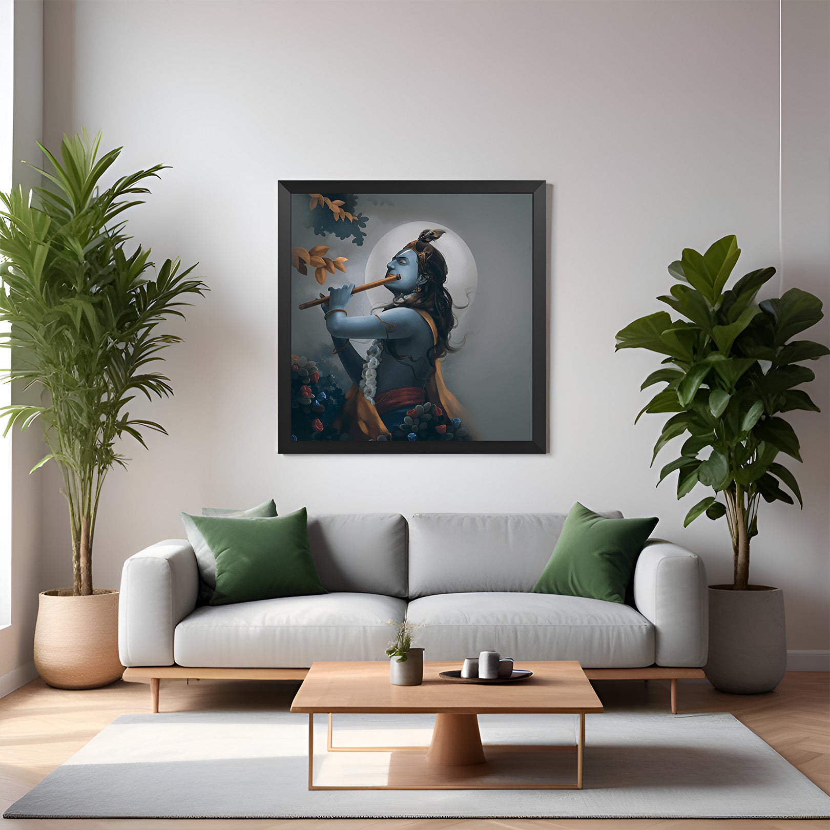 krishna canvas vastu painting