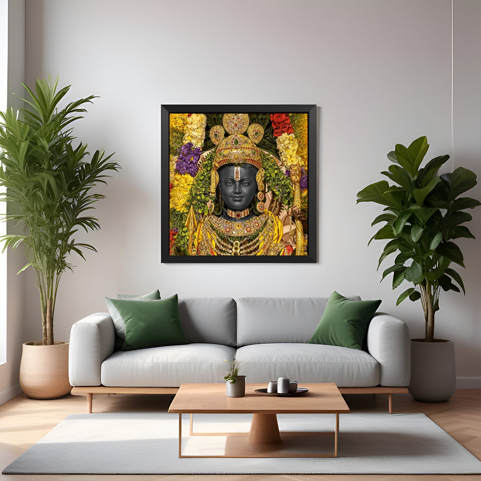 Ram Lala Vastu Canvas Painting