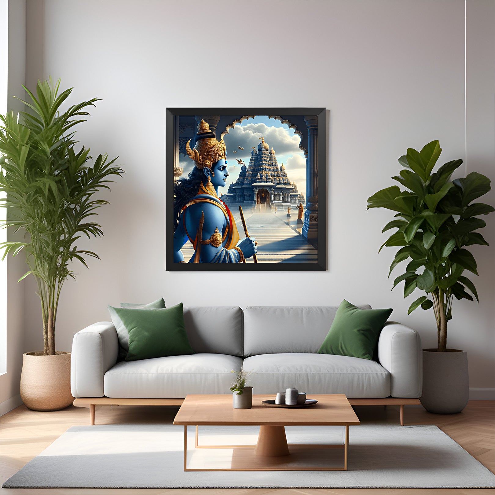 Krishna Vastu Canvas Painting