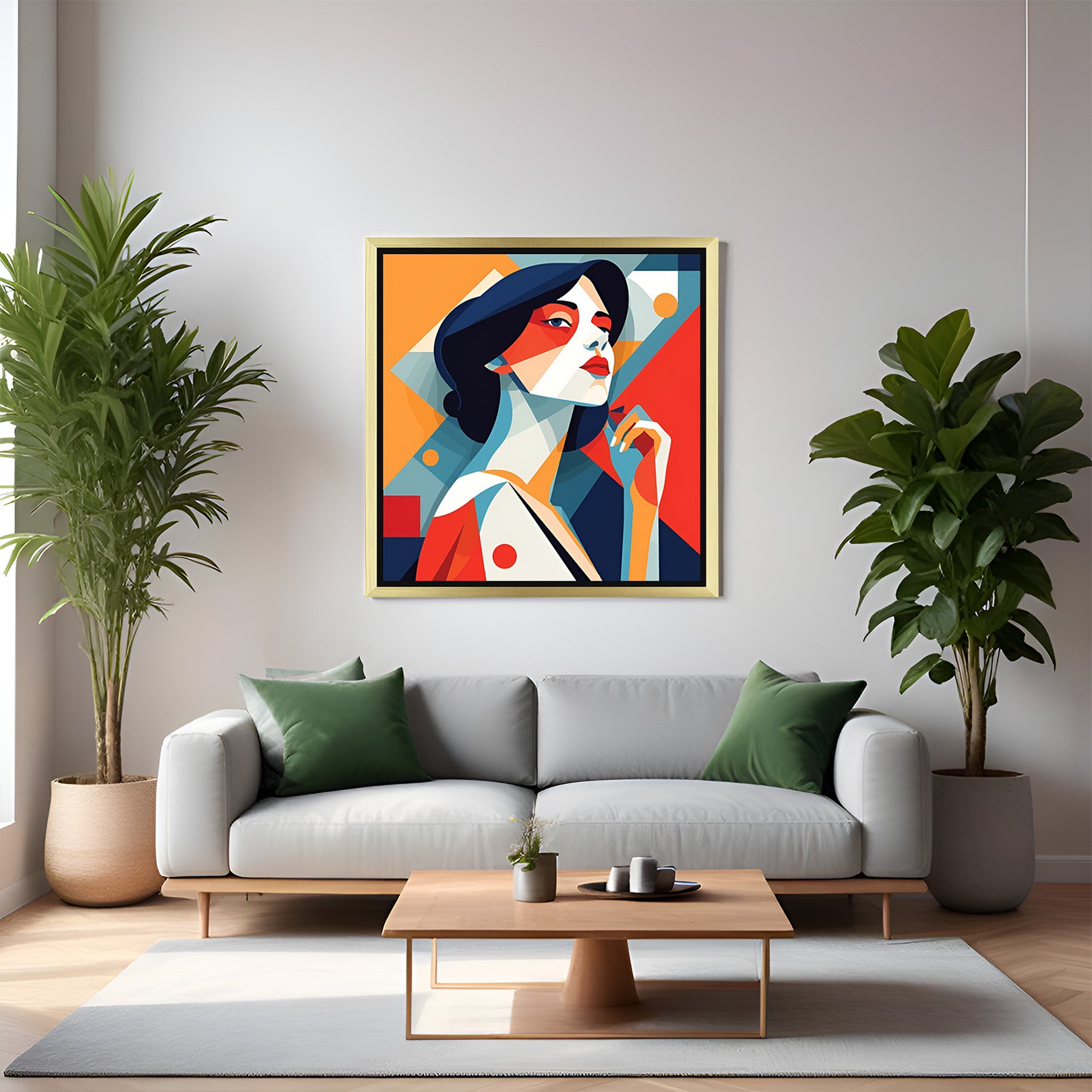 Shape & Form: Stunning Abstract Wall Art for a Creative Touch - (ABSSH - 175)