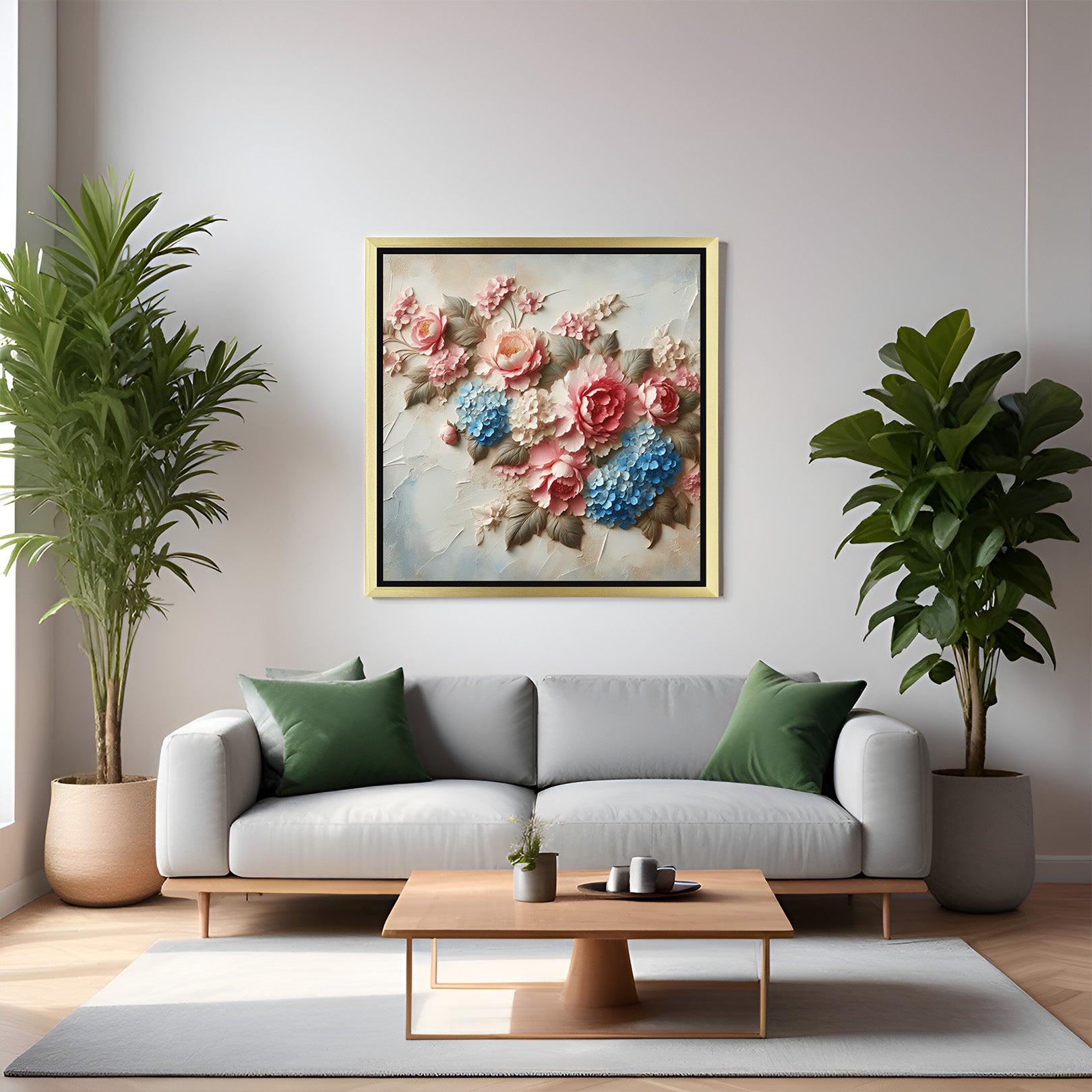 Nature’s Canvas: Elegant Floral Wall Art for Modern Homes - (FLOSH - 134)