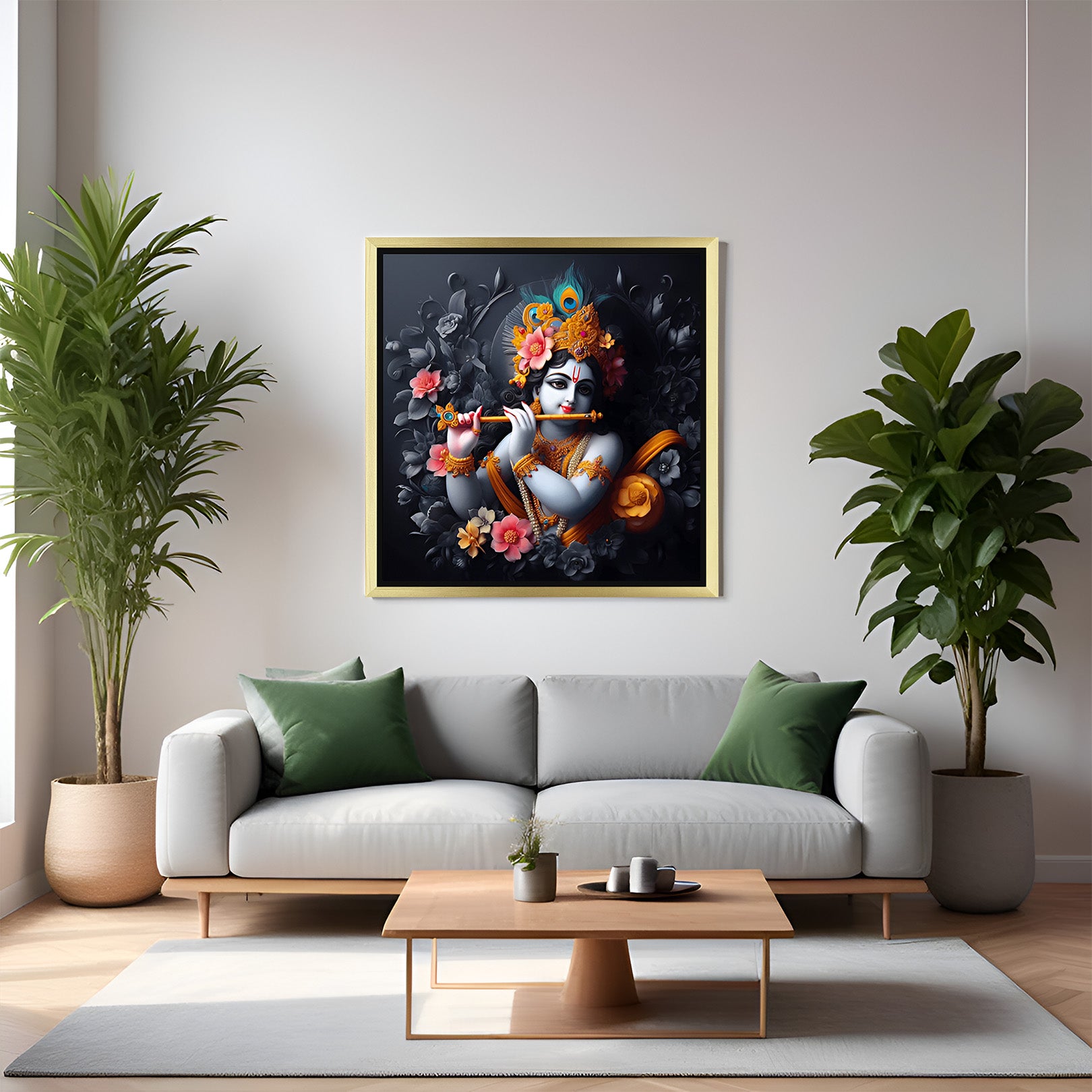 Krishna Vastu Canvas Painting