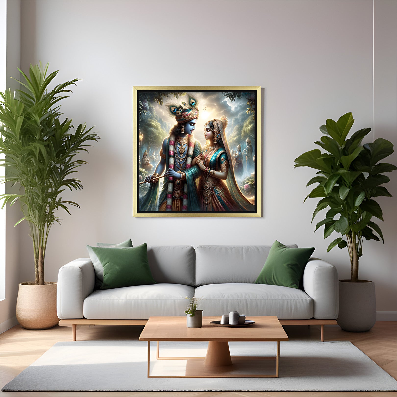 Radha Krishna Vastu Wall Art