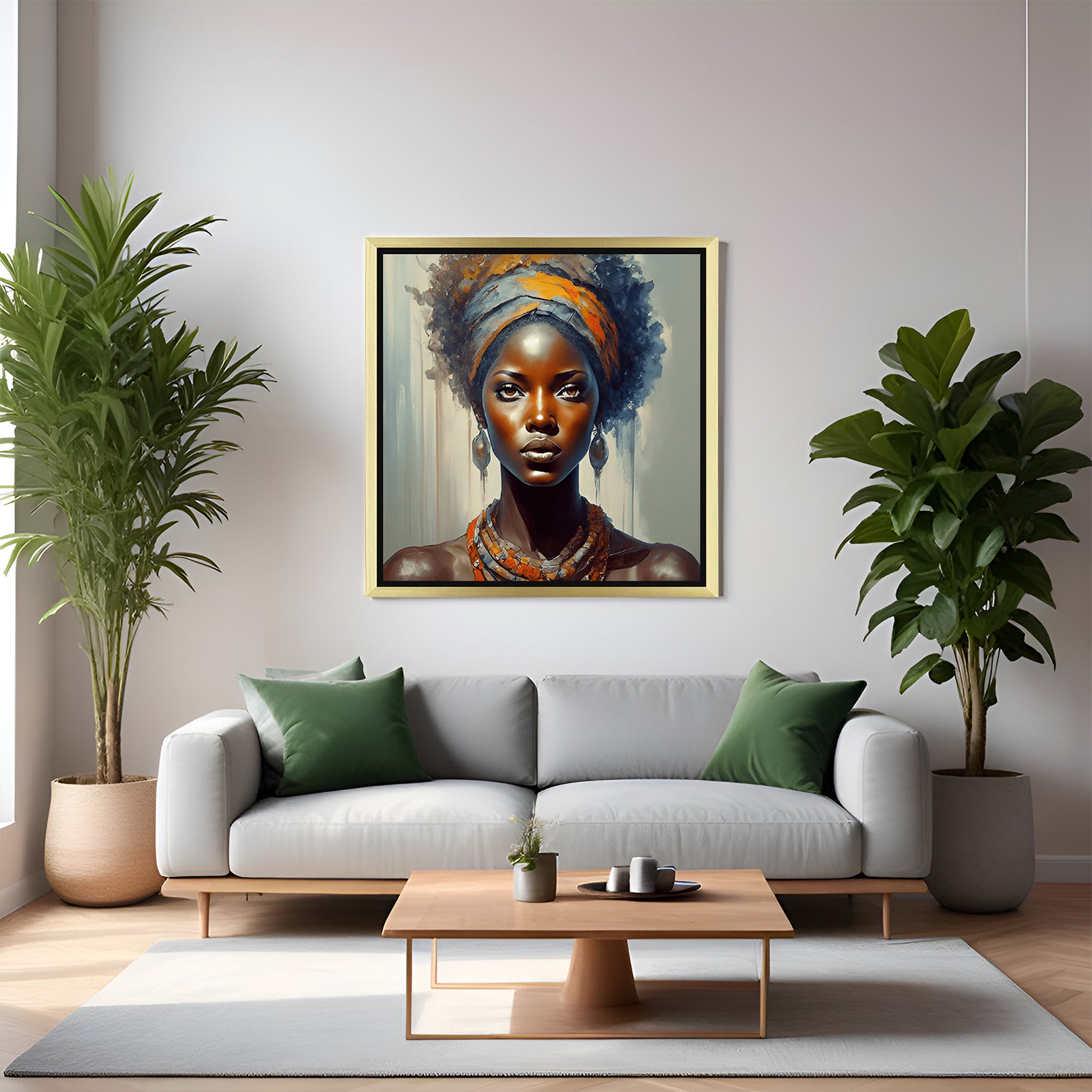 Majestic Africa: Exotic Canvas Art to Transform Your Space - (AFRSH - 119)