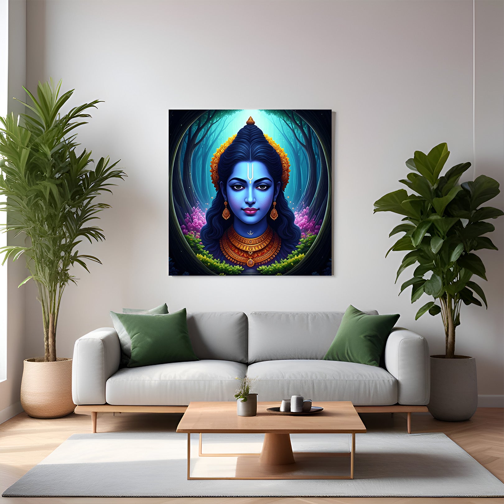 Shiv ji Vastu Canvas Painting