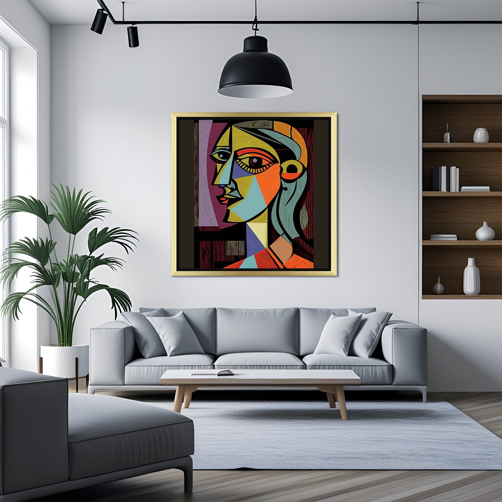 Dynamic Expressions: Bold Abstract Wall Art for Modern Spaces - (ABS -137)